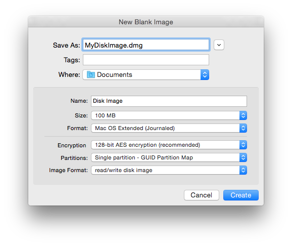 use disk utitlity to prepare .dmg file on mac