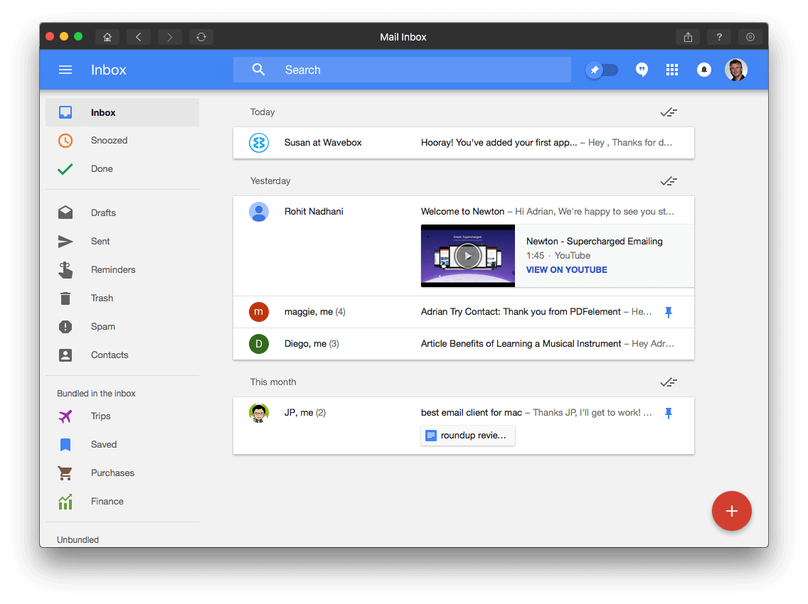 best mac email client for google apps